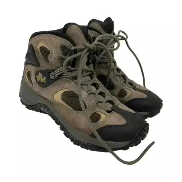 Merrell Chameleon Ventilator Size 6.5 Lace Up Outdoor Hiking Trail Boots - Picture 3 of 9